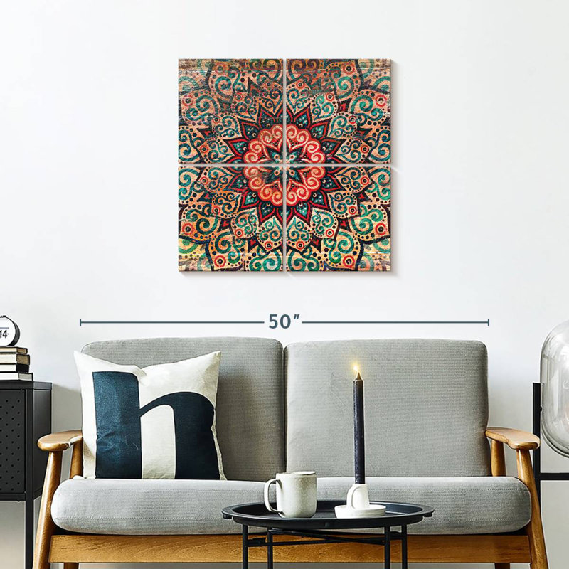 Mandala Kerner Arabesque, H 26 po x l 26 po