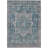 Machine Washable Indoor/Outdoor Claudian ACN1240 Blue Rug-103712679