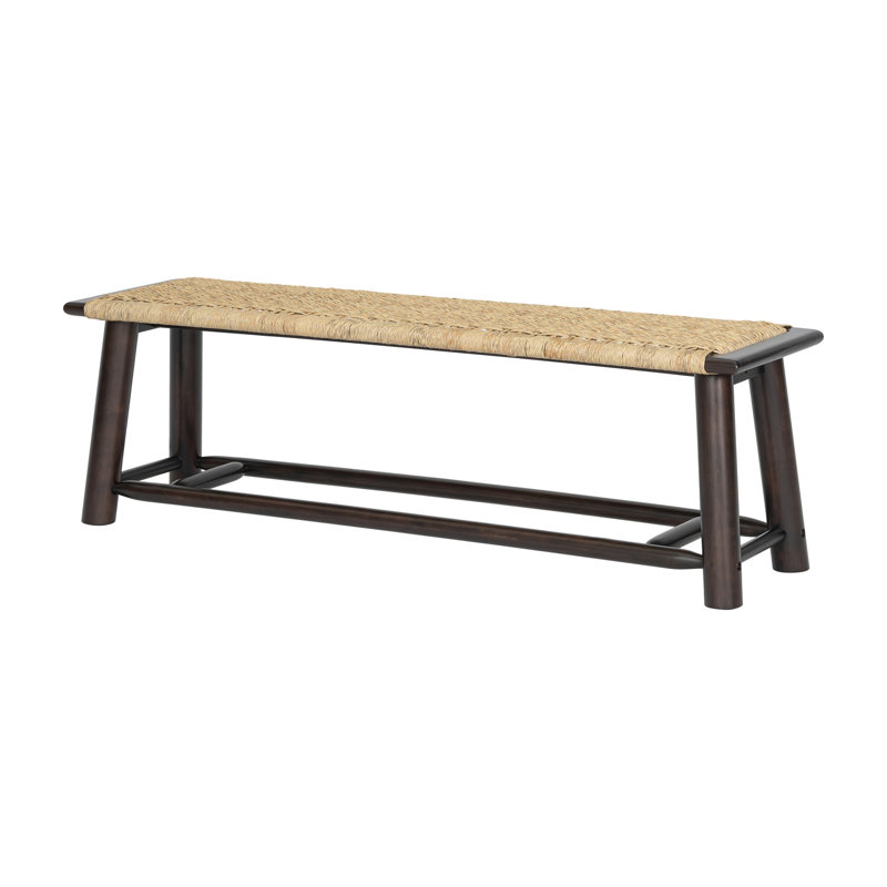 Banc Farmhouse Modern, Noyer