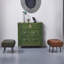 Repose-pieds en cuir Marquette-757728322