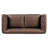 Peale 74" Genuine Leather Square Arm Sofa-1786479243