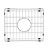Quartz Kitchen Sink - 18"X16" Sound Dampening & Construction With Strainer And Grid For Hygiene 18" L X 16" W Bar Rust Advanced Technology Modern