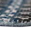 Tapis bleu / gris noué à la main Legacy-84892003