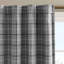 Panneau de rideau à passants et passe-tringle à carreaux avec doublure en molleton 50 x 95 po-538421831-538421825