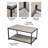 Anayanci Solid Wood Top Coffee Table-229765804