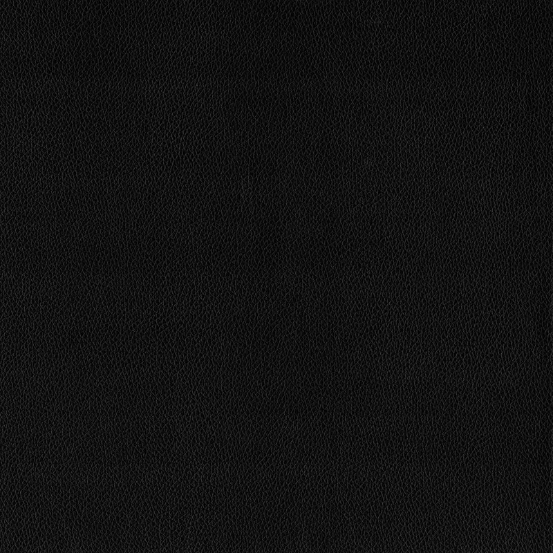 Commode de conception contemporaine 1 pièce 6 pièces 6 tiroirs en similicuir revêtu de contreplaqué noir