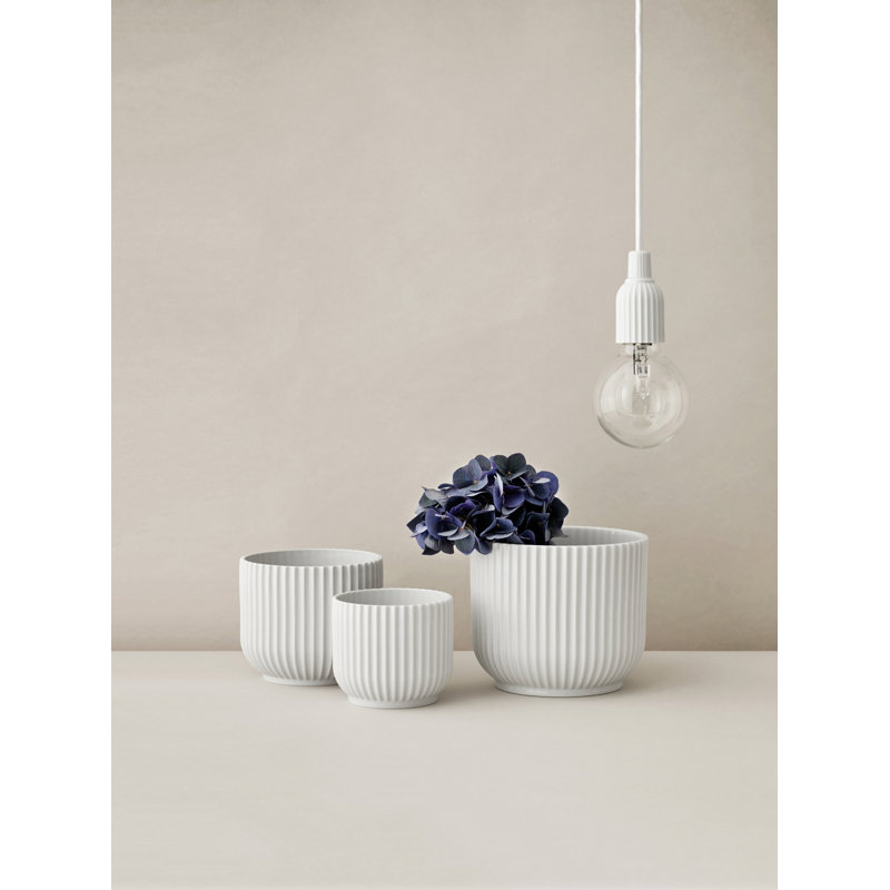 Table Vase, 6.3" H x 7.1" W x 7.1" D
