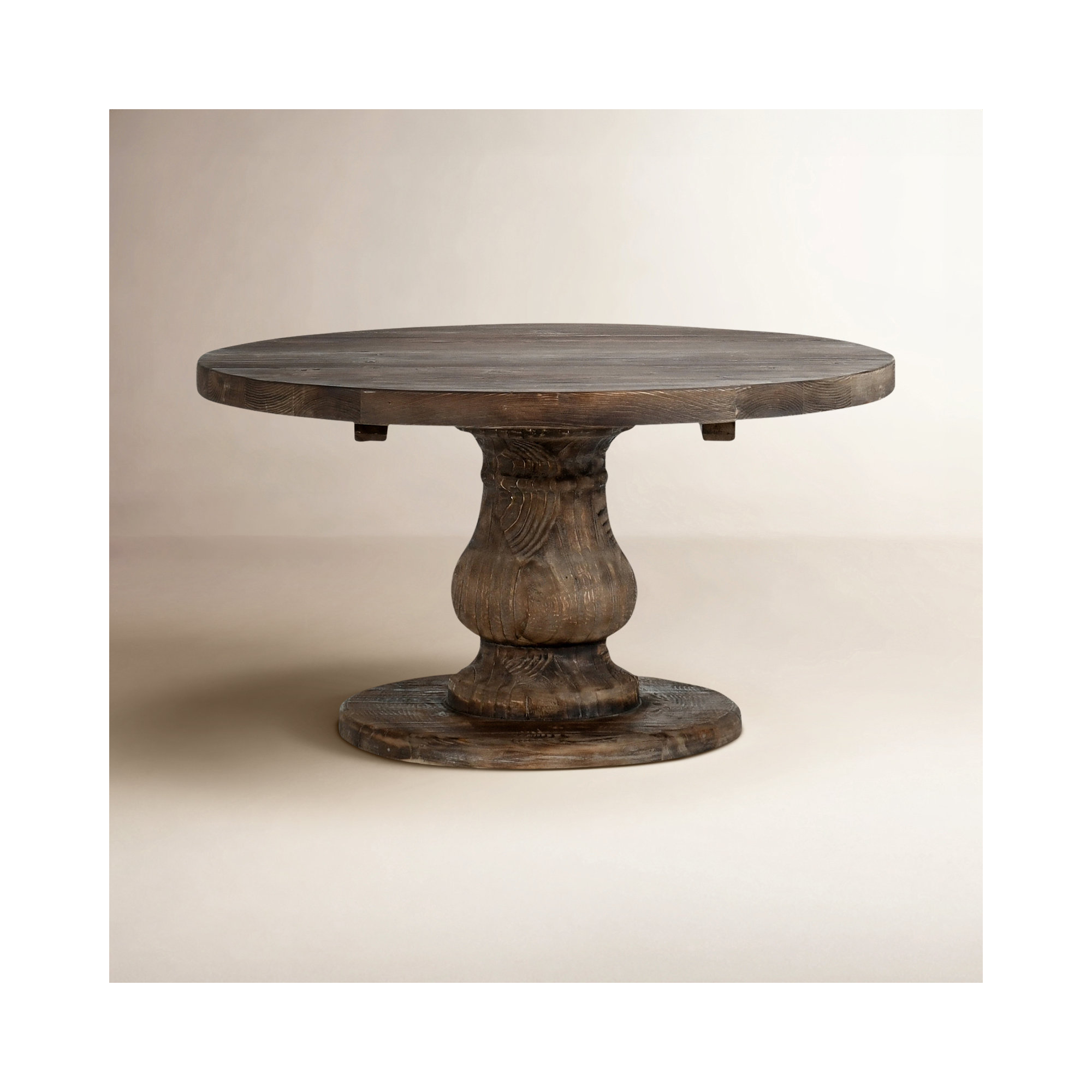 Farrer Solid Wood Single Coffee Table, Rustic Brown
