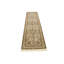 Tapis de couloir oriental crème 3 x 10 Indo Kerman