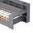 Wooden  Daybed With Storage Shelves, Multi-Functional Bed With Two Storage Drawers And  Study Desk-400968155