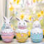 Figurine de lapin de Pâques, décorations pour lapin Hear-No, See-No, Speak-No-872485485