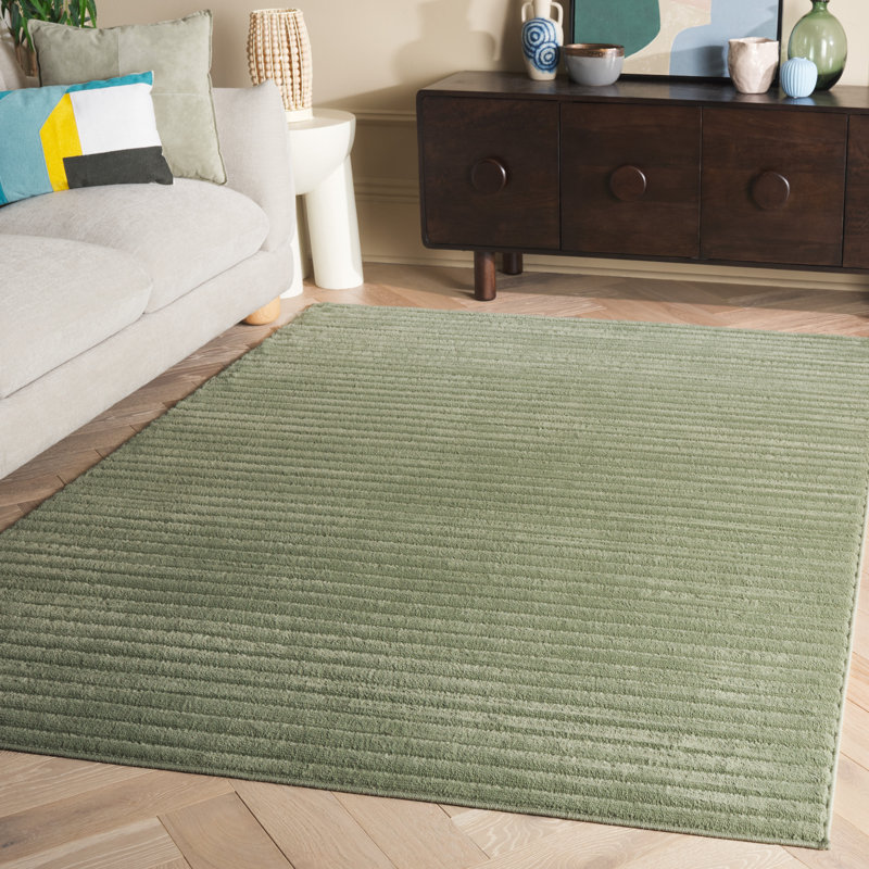Mauna Performance Solid Color Rug, Rectangle 5'3" x 7'6"