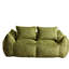 Fauteuil à billes ultra doux et moelleux, pour adultes, mousse viscoélastique déchiquetée à haute densité, fauteuil de lecture confortable, convient à un salon d'intérieur géant sans assemblage, fausse fourrure de qualité, rembourré de mousse