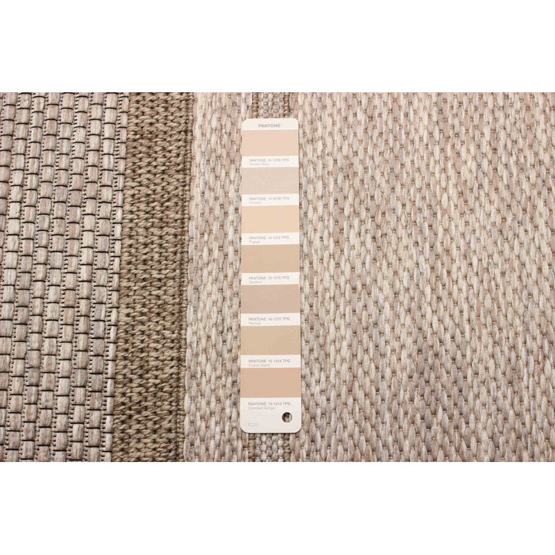 Tapis taupe Atlas, Rectangulaire 8 pi x 10 pi