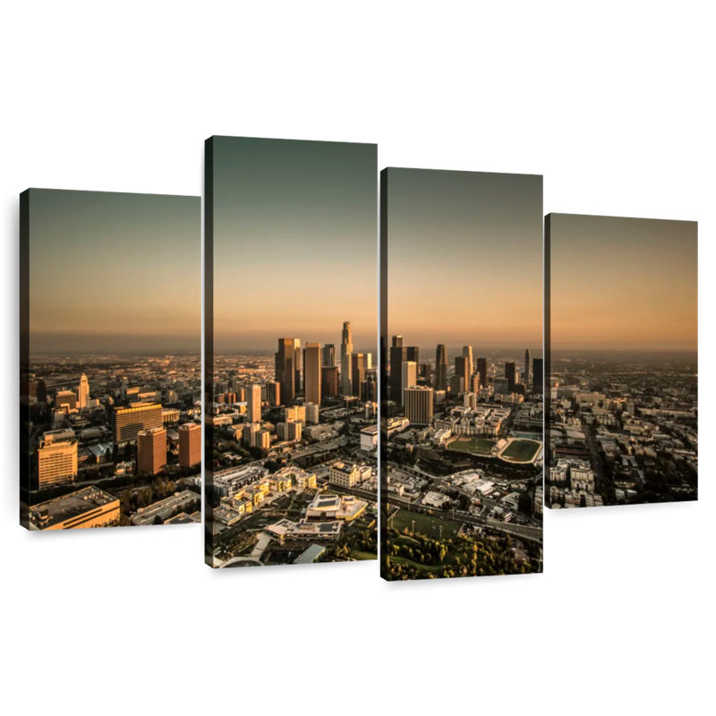 Sireci Los Angeles Sepia Sky, 32" H x 52" W