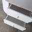80cm W Stainless Steel Bedside Table