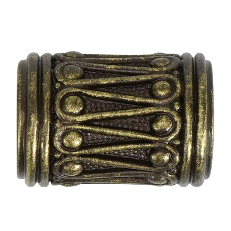 Rivoli knob; Matte finish, Brass