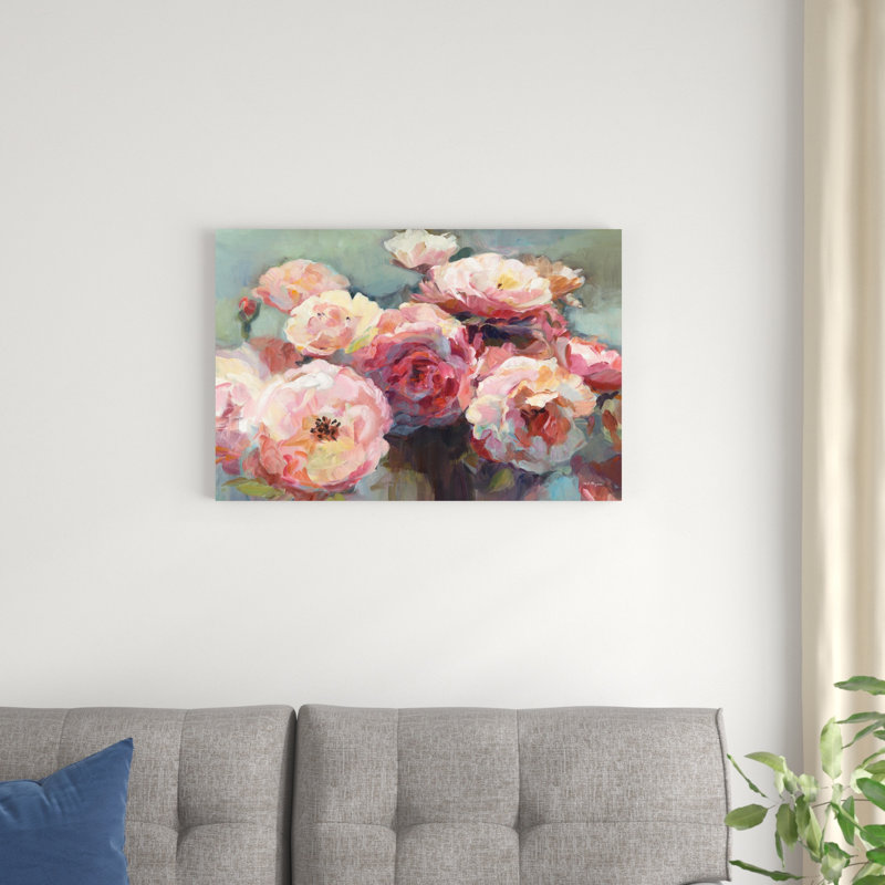 Roses sauvages, H 20 po x l 30 po