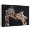 «Gentle Giraffe Love», art mural contemporain-366023525