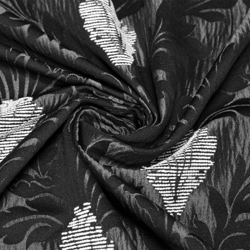 Andranae Blackout Curtain Pair, Black, 168 W x 183 D cm