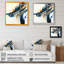 Stylish Spiral Abstract II - Peinture sur toile-474245957-474245962