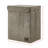 Corduroy Collapsible Laundry Hamper with Lid -1364900376