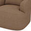 Fauteuil pivotant rembourré à accoudoirs rembourrés Modern-1868946720