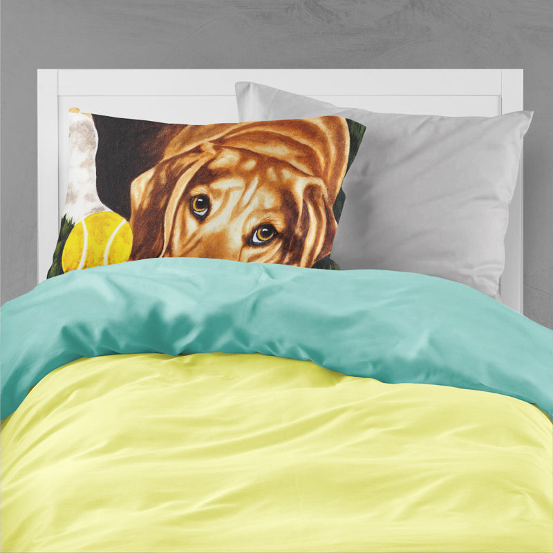  Housse de coussin Have Ball Will Travel Beagle