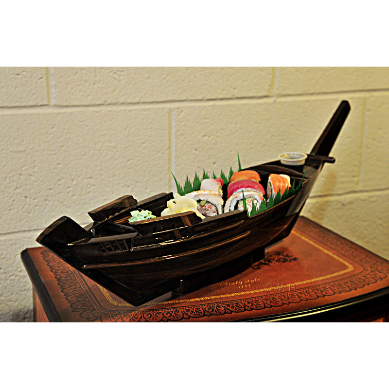 Plateau sushi pour bateau dhow