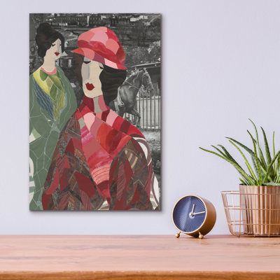 «Mesdames au manoir ranch» par Coco Good, art mural en verre acrylique