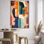 Oliver Gal Vibrant Connections I Abstract - Heavy Gel Top Coat Framed Canvas Art-839659603-839659613