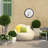12" Outdoor Wall Clock
