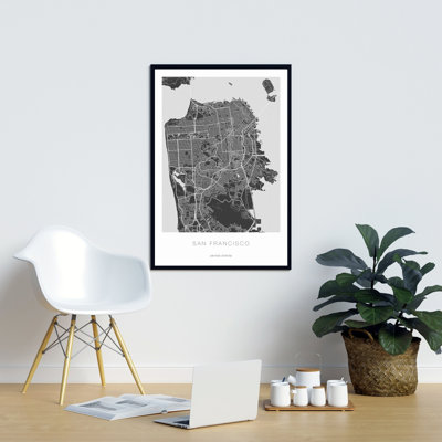 " San Francisco Graphic Map "