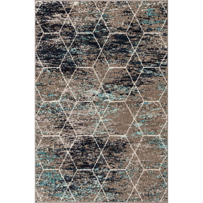 Galitea Geometric Indoor Rug, Rectangle 4' x 6'