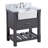 Hitton 30'' Single Bathroom Vanity with Top-2069008610-2020371005