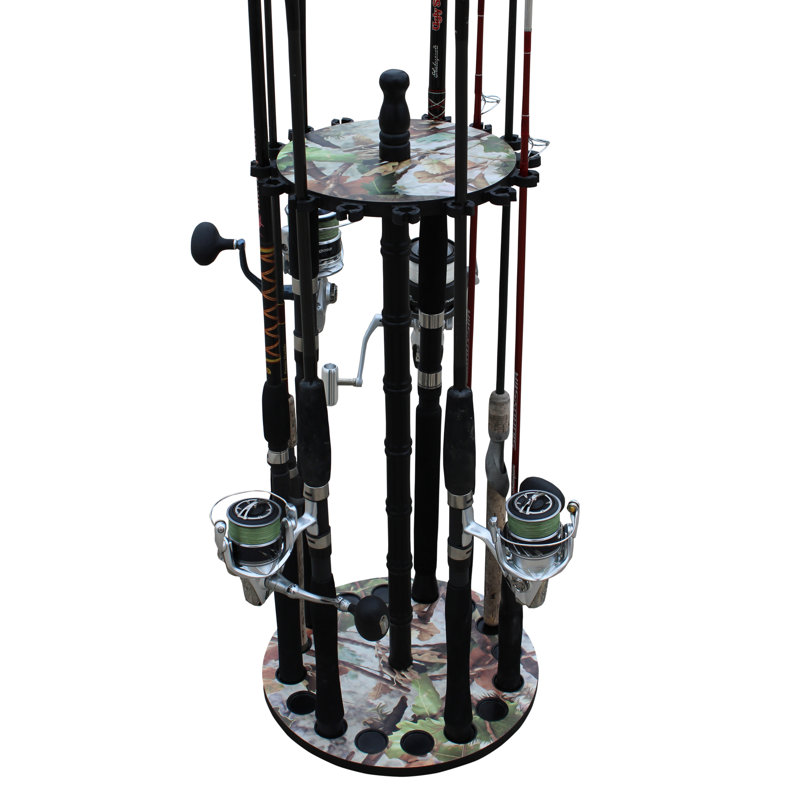 Elwell Manufactured Wood Fishing Rack