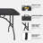 6ft Multi-Functional Outdoor Folding Leisure Picnic Game Party Table