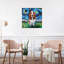 Basset Hound Night by Aja Trier - Painting on Canvas-483673318-420067458