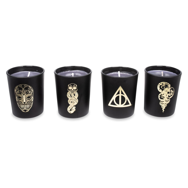 Scented Unscented Flameless Designer Candle with Glass Holder