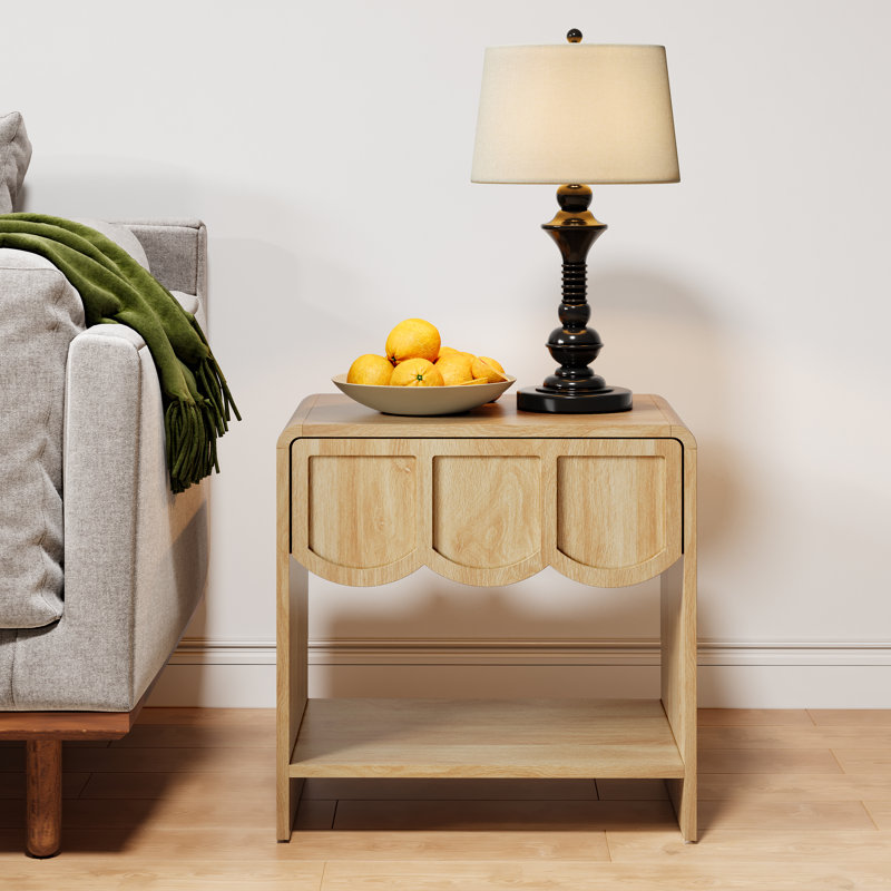 End Table Set, 1 - Drawer Nightstand (Set of 2)