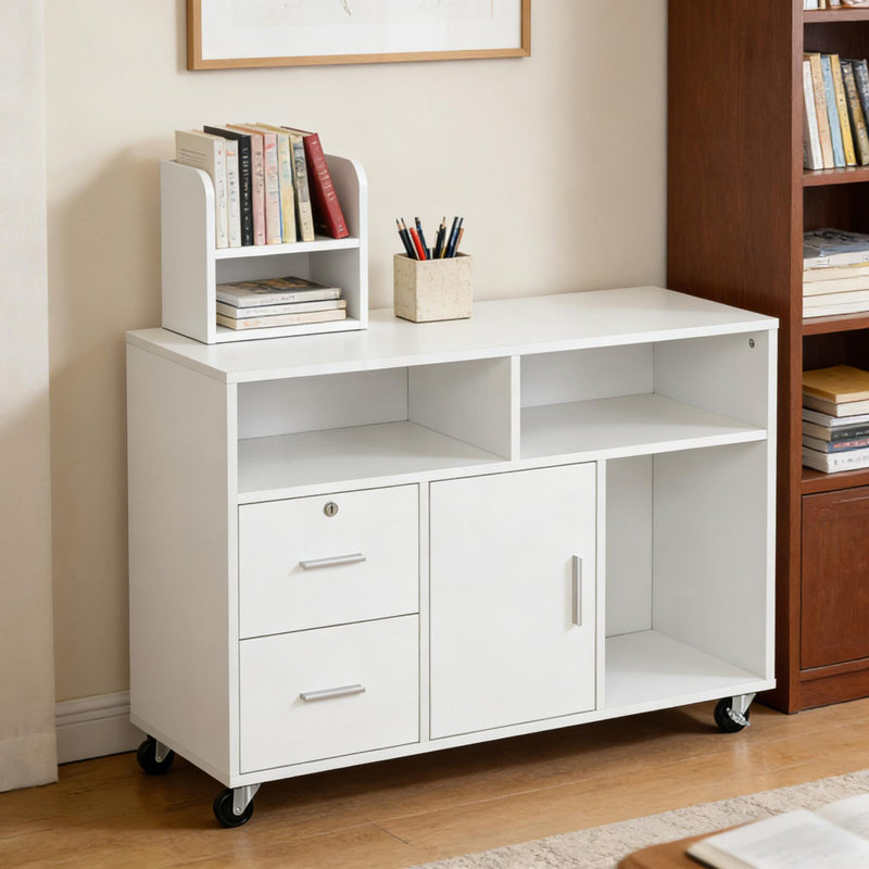 Mobile Storage Cabinet,Printer Stand Unit,Office Storage Cabinet