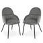 Antin Modern Upholstered Dining Chair with Armrest-1156432311