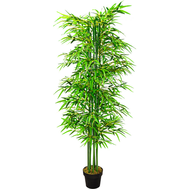 Tall Artificial Bamboo Tree in Pot