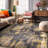 Malica Abstract Yellow/Ivory/Gray Area Rug-92615268