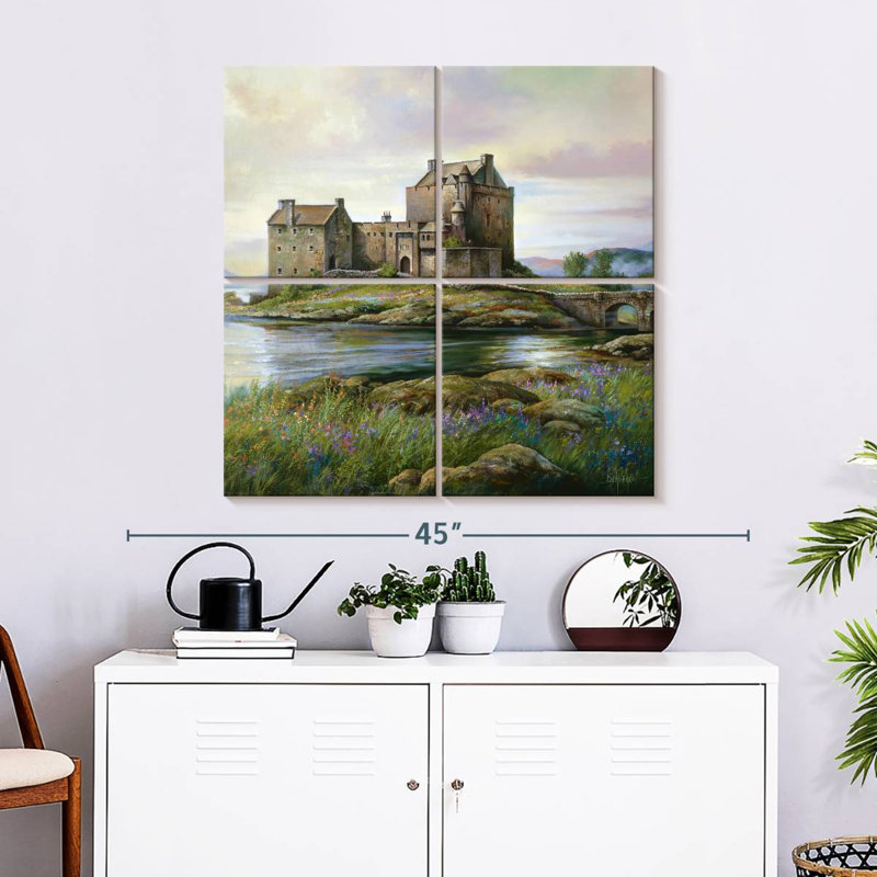 Lilie Eilean Donan, H 32 po x l 32 po