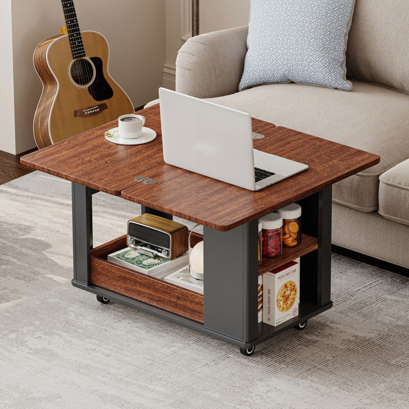 Table basse moderne et multifonctionnelle, Noir