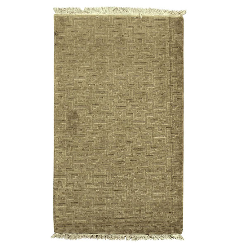 Geometric Area Rug in Beige