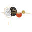 Horloge murale décorative moderne grande horloge murale silencieuse pour le salon