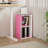 Pasir 2-Tier Open Shelf Bookcase Blackwood Display Shelf Living Room Storage Modern-1145570844-1150547409