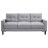 3-piece Track Arm Tufted Sofa Set